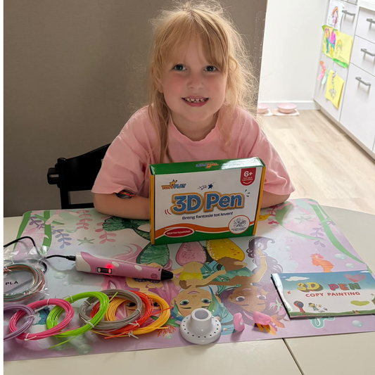 Gekleurd PLA filament voor een 3D pen voor kinderen