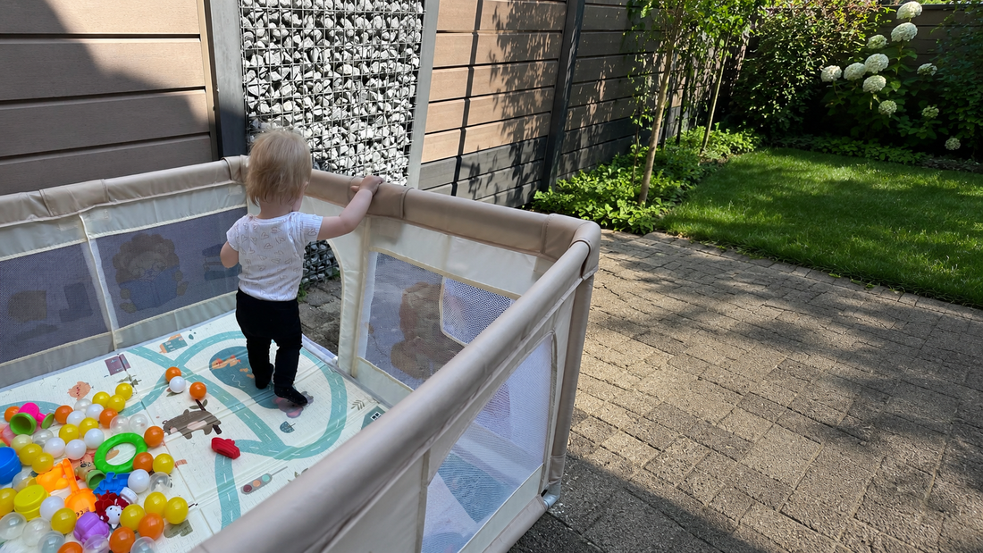 Grondbox voor buiten: zo speelt je kindje veilig in de tuin