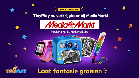 Groot nieuws: TinyPlay ligt nu bij MediaMarkt!