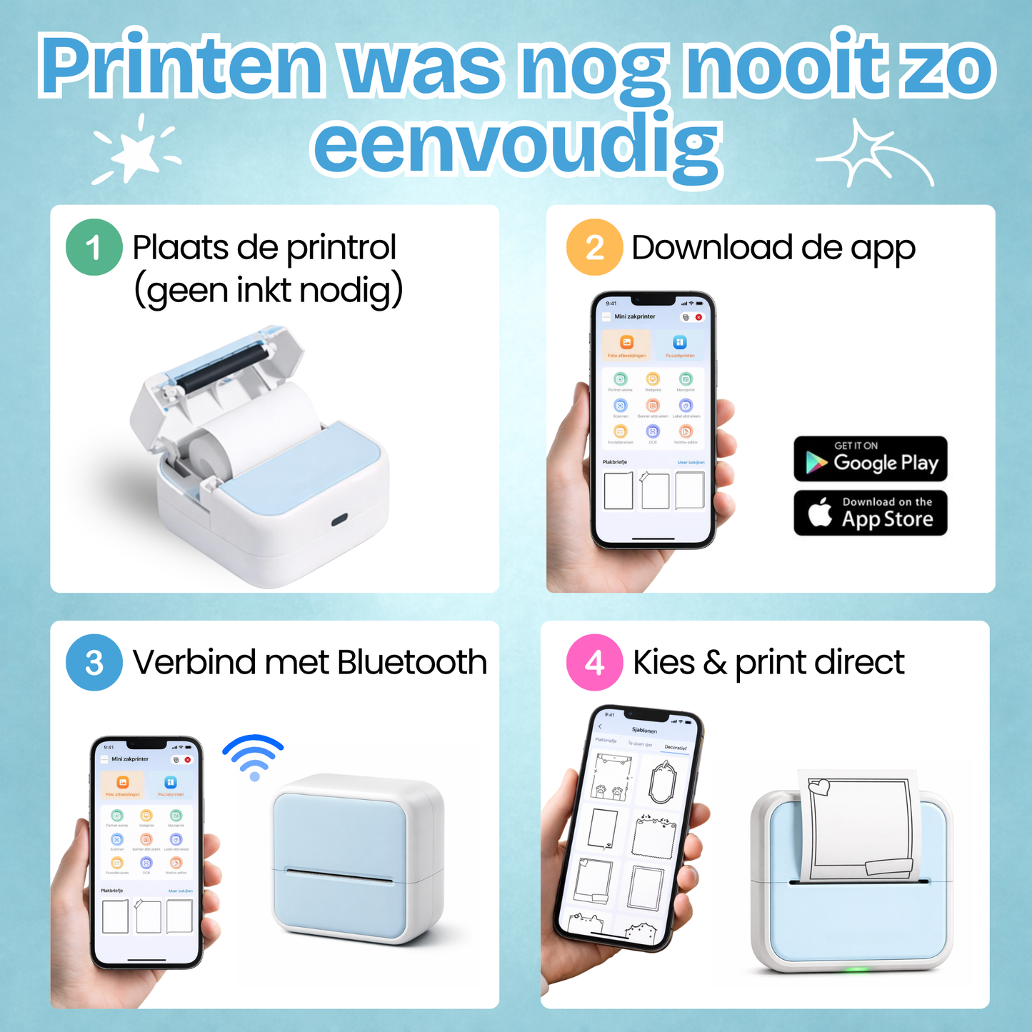 Mini pocket printer