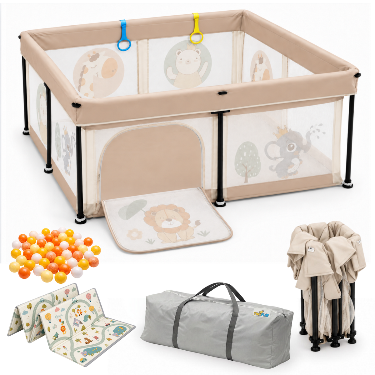 Grondbox Baby - snel inklapbaar