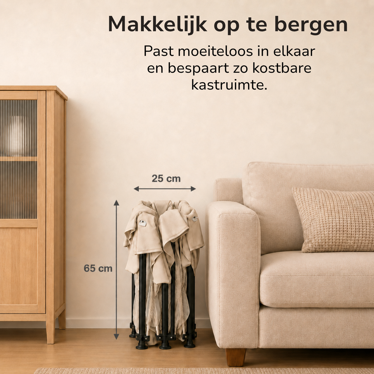 Grondbox Baby - snel inklapbaar