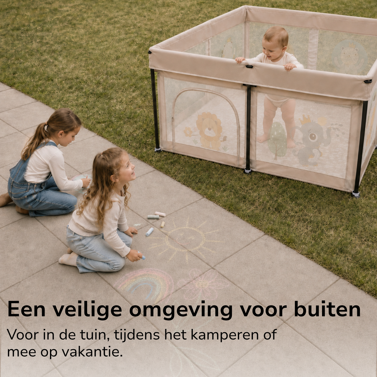 Grondbox Baby - snel inklapbaar