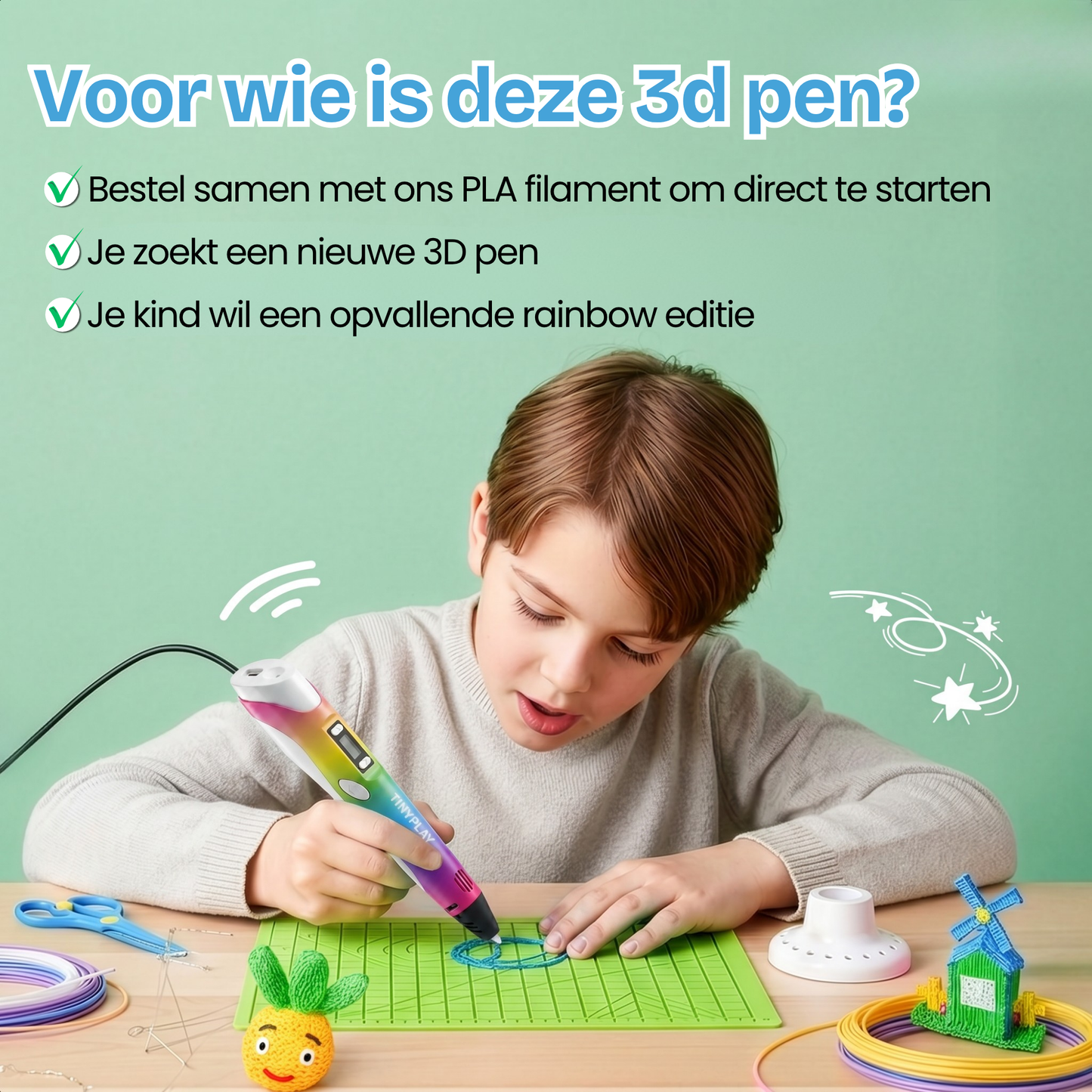 3D-pen Rainbow