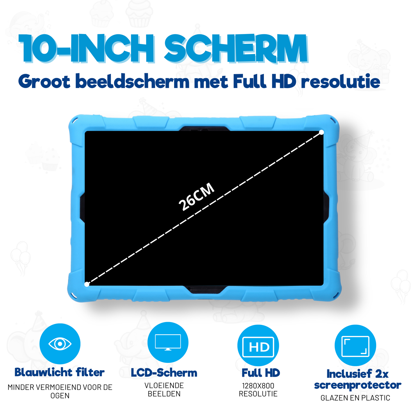 Maxi V2 Kindertablet (10'')