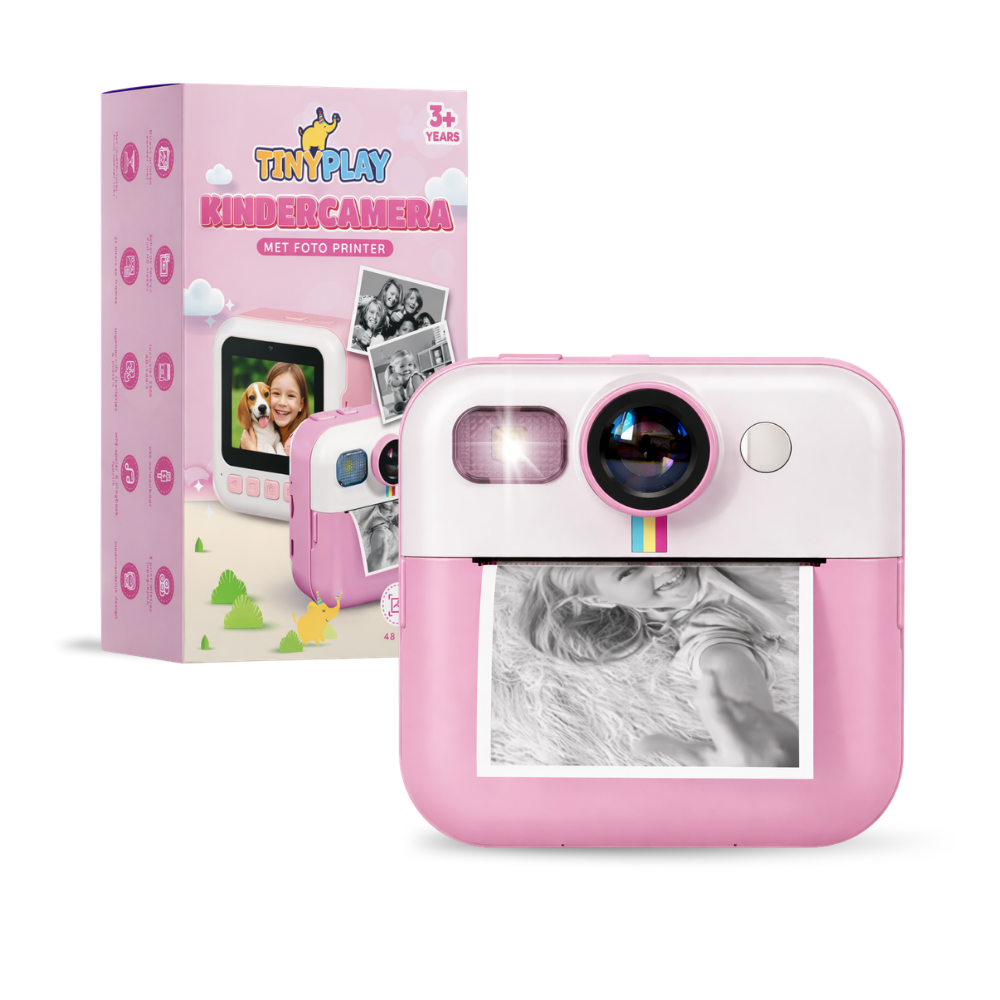 Kindercamera met foto printer
