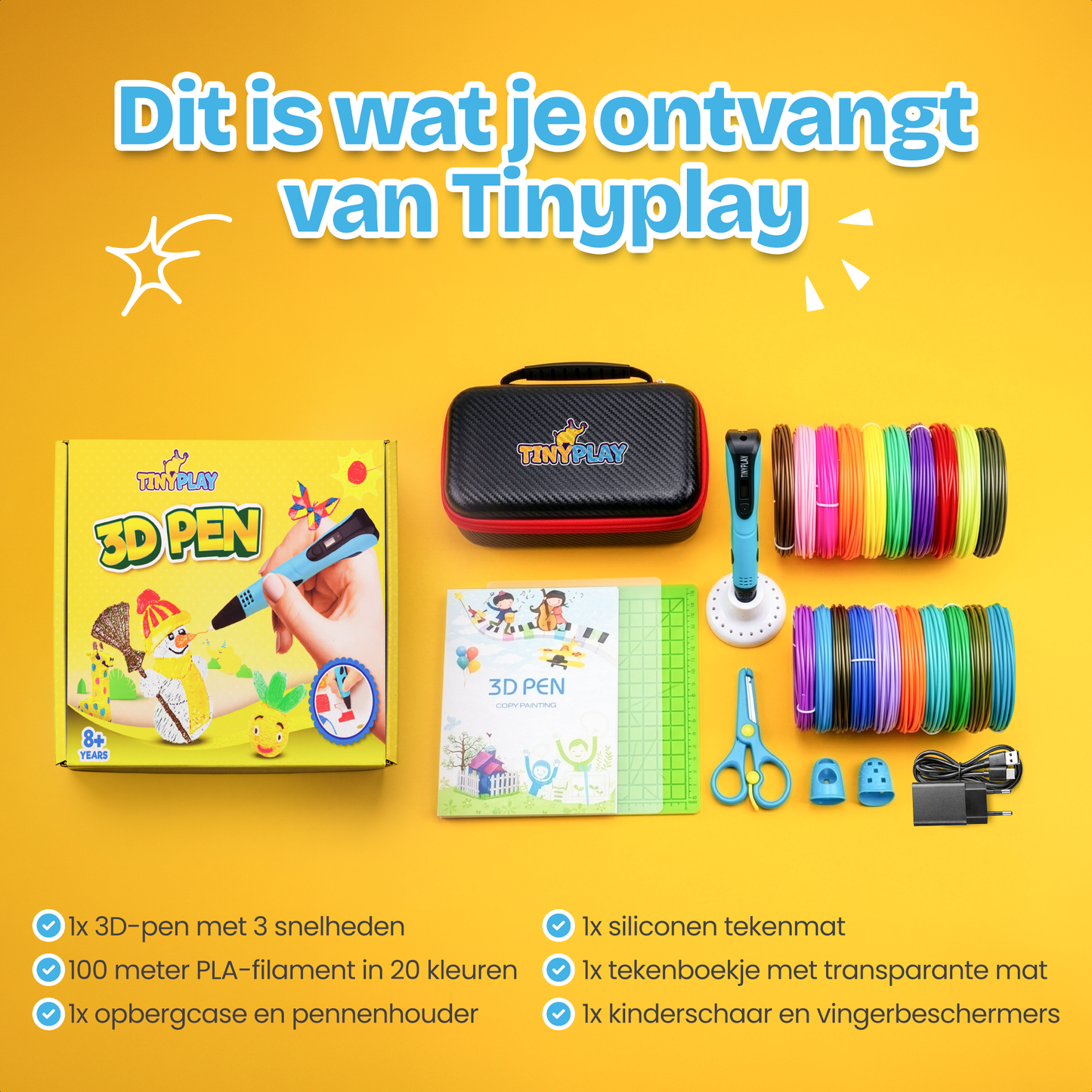 3D-Pen Starterspakket XXL