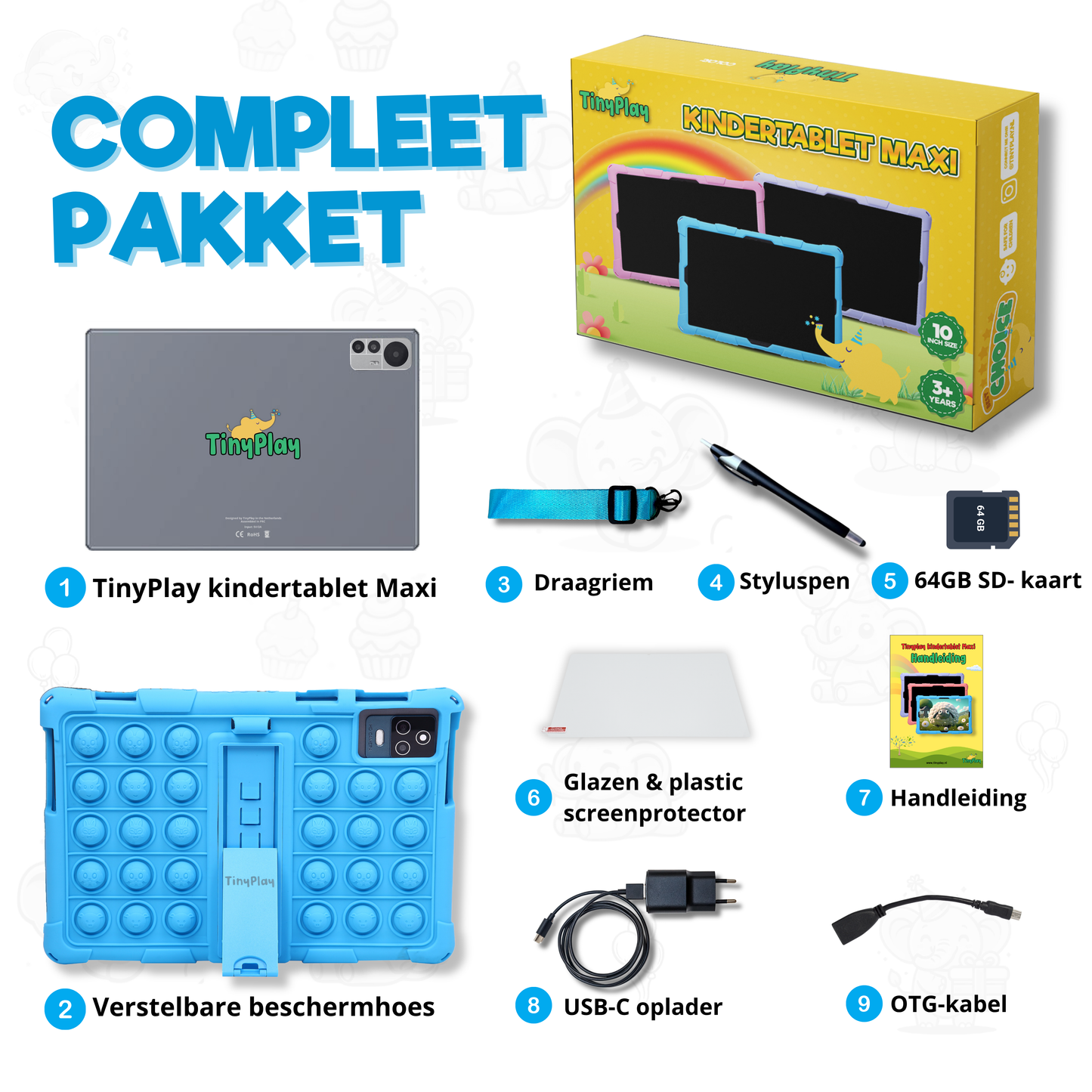 Maxi V2 Kindertablet (10'')