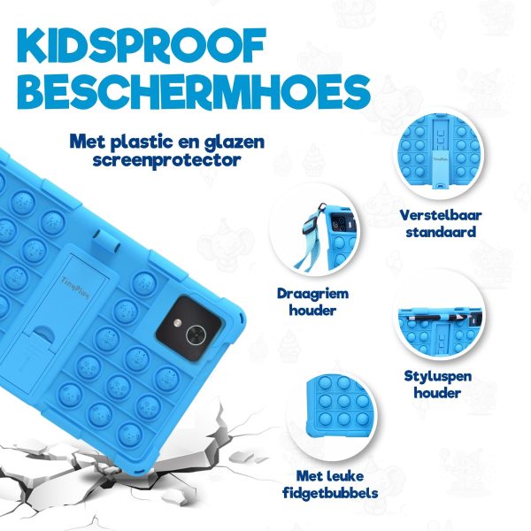 TinyPlay Giga beschermhoes blauw