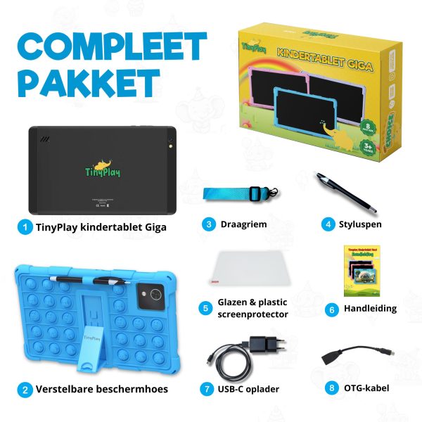 Giga blauw - compleet pakket