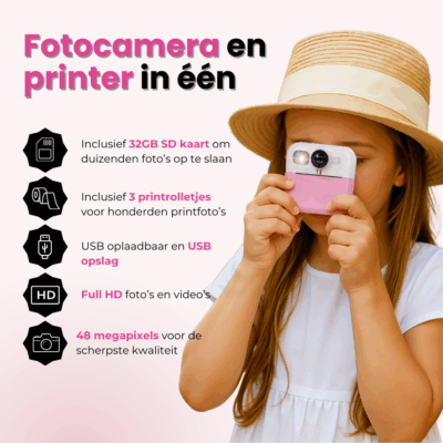 Kindercamera printen